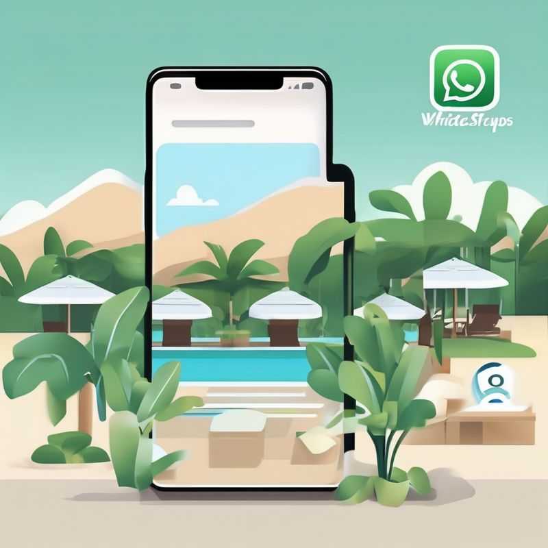 WhatsApp Business Automation Interface Showing Automated Responses