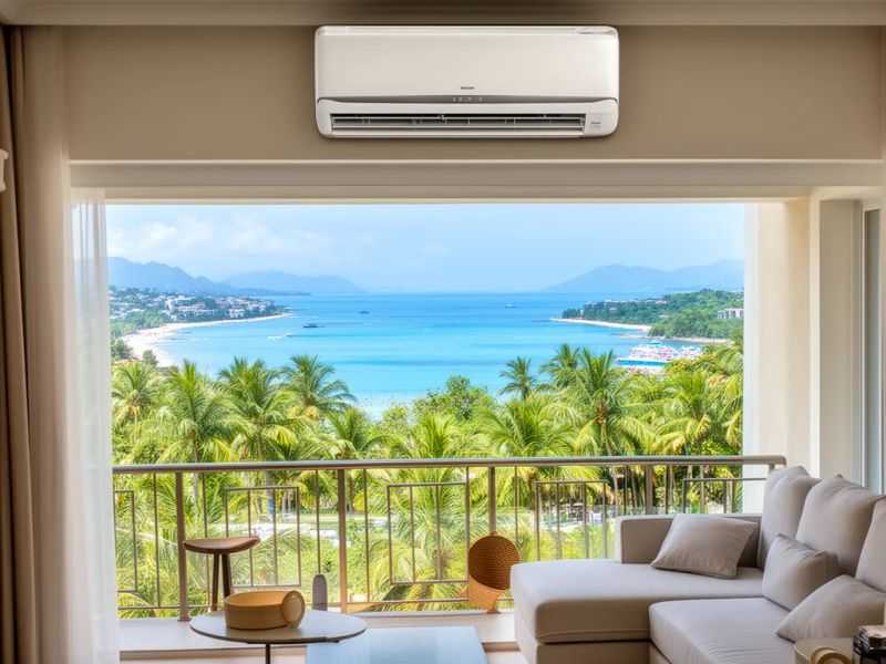 Air conditioning system optimizing airflow for high-density data center thermal management